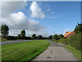 Access road by A684