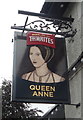 Sign for the Queen Anne, Unsworth