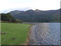 Evening view along the shore of Crummock Water