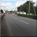 Looking to the NNW along Redwick Road, Redwick, South Gloucestershire