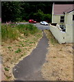 Path descending from Ogilvie Terrace to Bailey Street, Deri