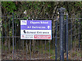 Clippens School sign