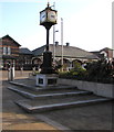 SJ0081 : Station Square public clock, Rhyl by Jaggery