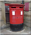 Double Elizabeth II postbox on The Circus, Darwen