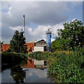 Riverside industry north of Aylestone Park in Leicester