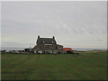 NZ8711 : Club House, Whitby Golf Club by John Slater