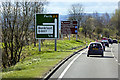 Southbound A9 near Bankfoot