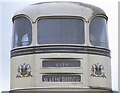 SE0335 : Sheffield City 'Coats of Arms' on a vintage tram by Stanley Howe