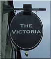 Sign for the Victoria Inn public house, Witton-le-Wear