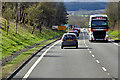 HGV on the A9 near Bankfoot