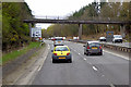 Bridge (Old Gallows Road) crossing the A9 to the west of Perth