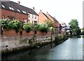 Houses beside the River Wensum