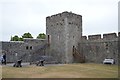 S0524 : North east tower, Cahir Castle by N Chadwick