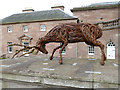 NT9351 : Basketwork stag, Paxton House by Stephen Craven