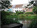 Fishing platform on the River Wensum