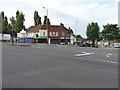 Shops and businesses at the corner of Finchley Road