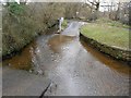 The Bourne: Lovelands Lane ford in Chobham