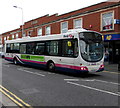 Volvo bus in Locking Road, Weston-super-Mare