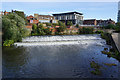 Weir on the River Don at Rotherham