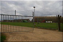 TM3652 : Back entrance to Bentwaters business park by Christopher Hilton