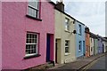 Painted houses on Kyrle Street