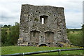 N8056 : Ruined castle wall by N Chadwick