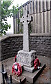 SO1304 : Troedrhiwfuwch War Memorial detail by Jaggery