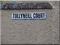 H5668 : Sign, Tullyneill Court by Kenneth  Allen