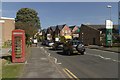 Telephone box and pedestrian crossing, Deighton Road