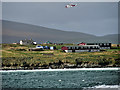 Helicopter over Scatness