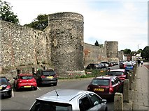 TR1557 : Canterbury City Wall by G Laird