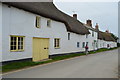 Row of thatched cottages, Bantham