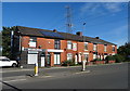 Shop and terraced housing on Middleton Road