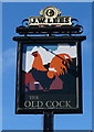 Sign for the Old Cock Inn