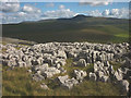 SD6876 : Limestone outcrop above Kingsdale by Karl and Ali
