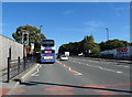 Bus stop on Manchester Road, Rochdale