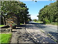 Bus stop and shelter on Rochdale Road (A680), Turn