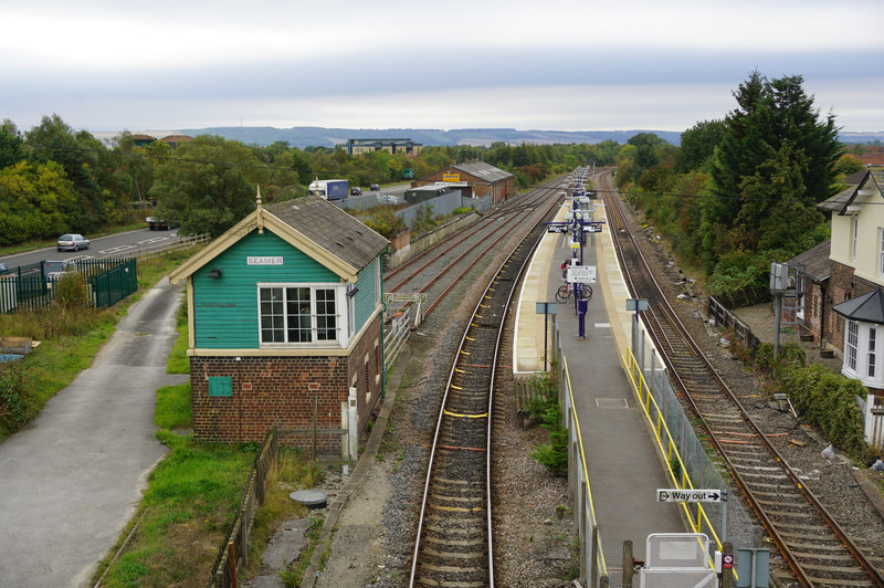 Seamer Railway Station © Ian S :: Geograph Britain and Ireland