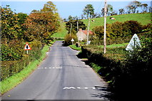 H5064 : Slow markings along Augher Point Road by Kenneth  Allen