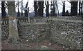 Stile in the wall - Hampton Fields, Gloucestershire