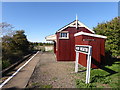 Old Heath station on the Mangapps Railway