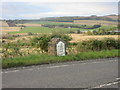 A91 Milestone east of Cupar