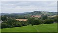 View of the Woolhope Hills and Marcle Ridge