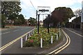 NZ3862 : Flower bed, Front Street, Cleadon by Graham Robson