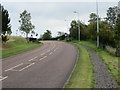 Road (A835) leaving Contin in the direction of Maryburgh