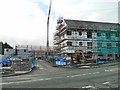 SO1091 : Severnside Yard construction site December 2015 by Penny Mayes