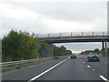 M62 at Addle lane overbridge