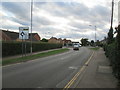 TF9000 : Roundabout  on  Brandon  Road  Watton by Martin Dawes