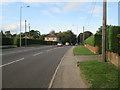 Dereham  Road  A1075  leaving  Watton