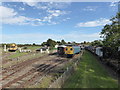 View from the signal box at Mangapps Railway Museum